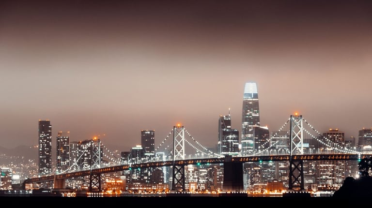 The San Francisco skyline